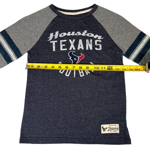 NFL HOUSTON TEXANS SHIRT KIDS LARGE 7 LONG SLEEVE - Picture 6 of 9